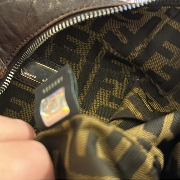 Fendi Spy Leather Hobo Bag with a Fendi dust bag - Picture 11 of 13